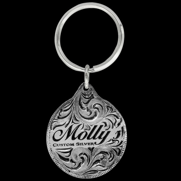 Rodeo Queen Crown Keychain